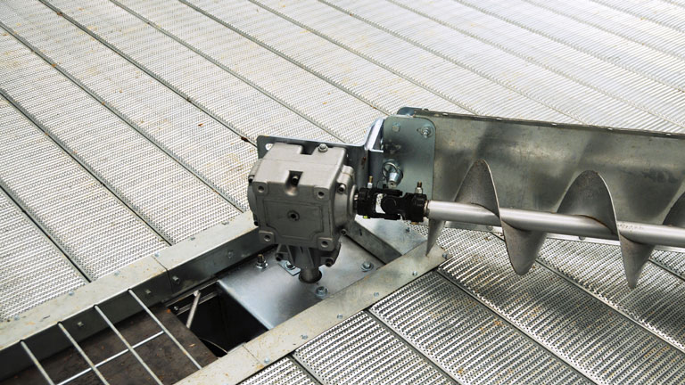 U-Trough Unload and Sweep U-Trough Unload and Sweep